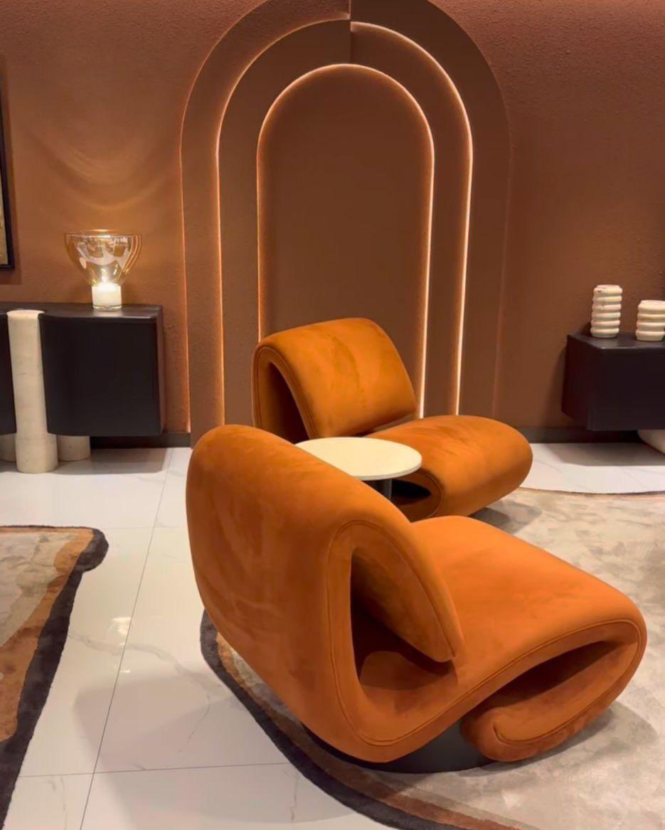 Comfortable reading corner